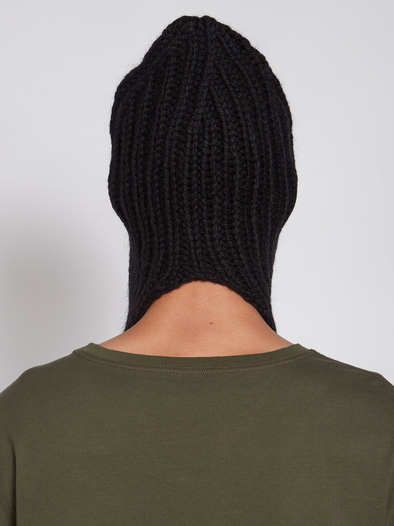 Dries Van Noten Black Mougette toque