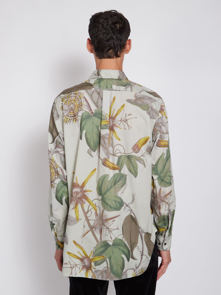 Dries Van Noten Chemise Cannon en Coton Imprimée