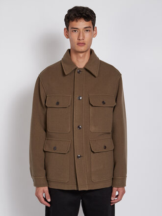 Lemaire Camel Hunting Jacket Lemaire Camel Hunting Jacket
