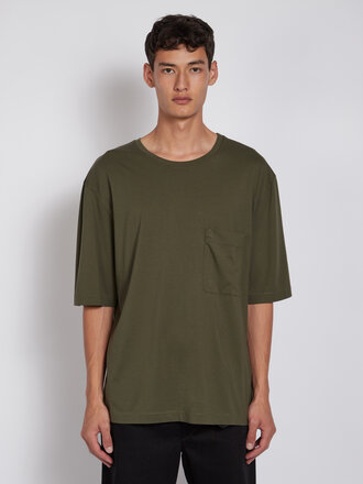 Lemaire Green Patch Pocket T-Shirt Lemaire Green Patch Pocket T-Shirt
