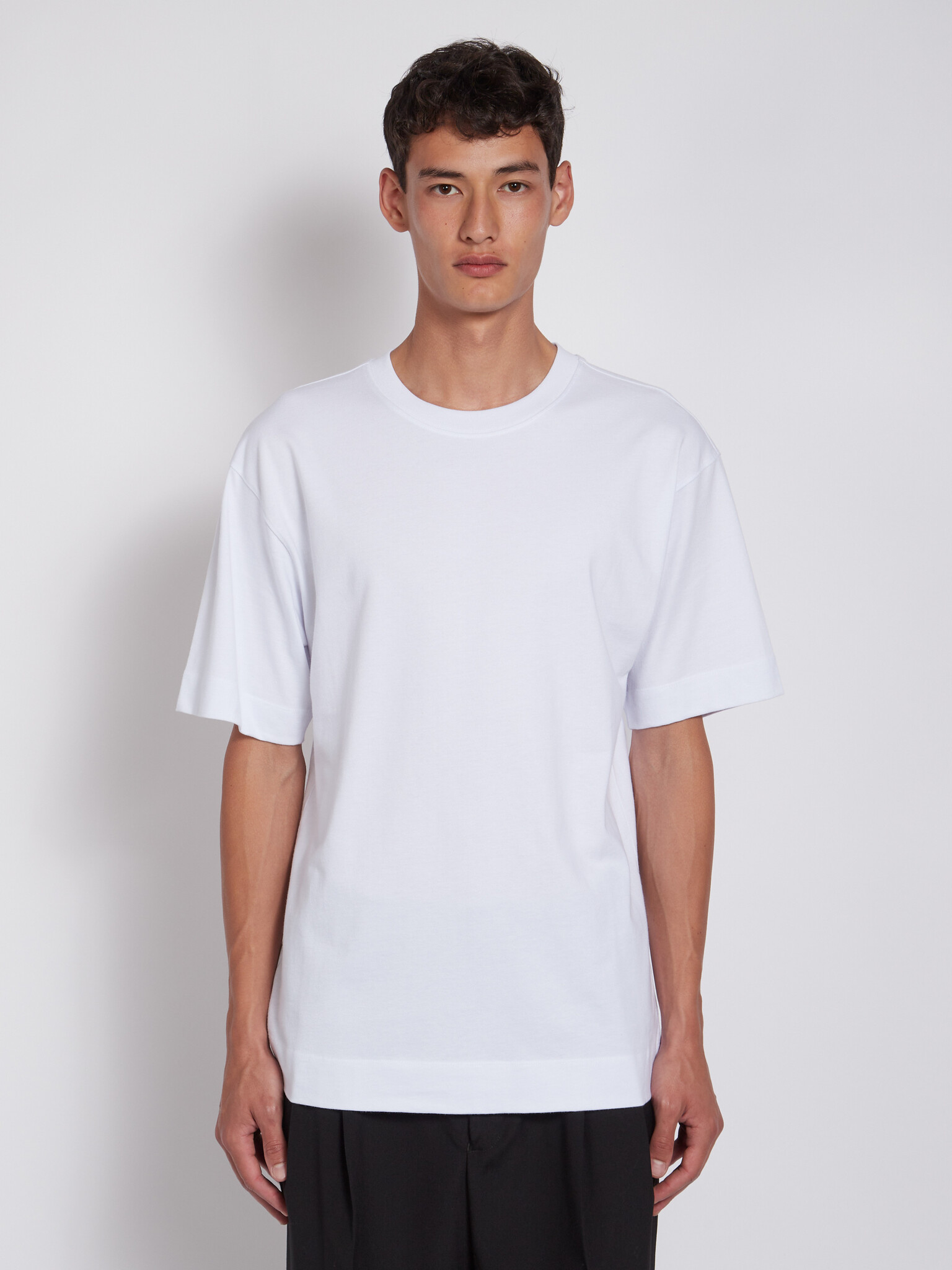 Dries Van Noten: White Heli T-Shirt