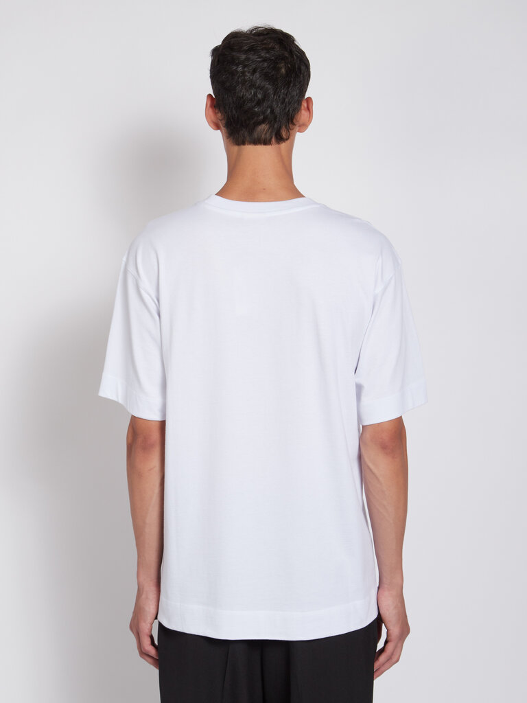 Dries Van Noten White Heli T-Shirt