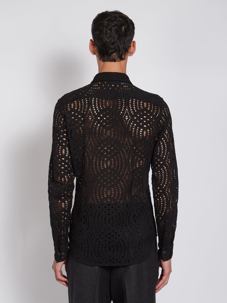 Dries Van Noten Chemise Celdon Noire