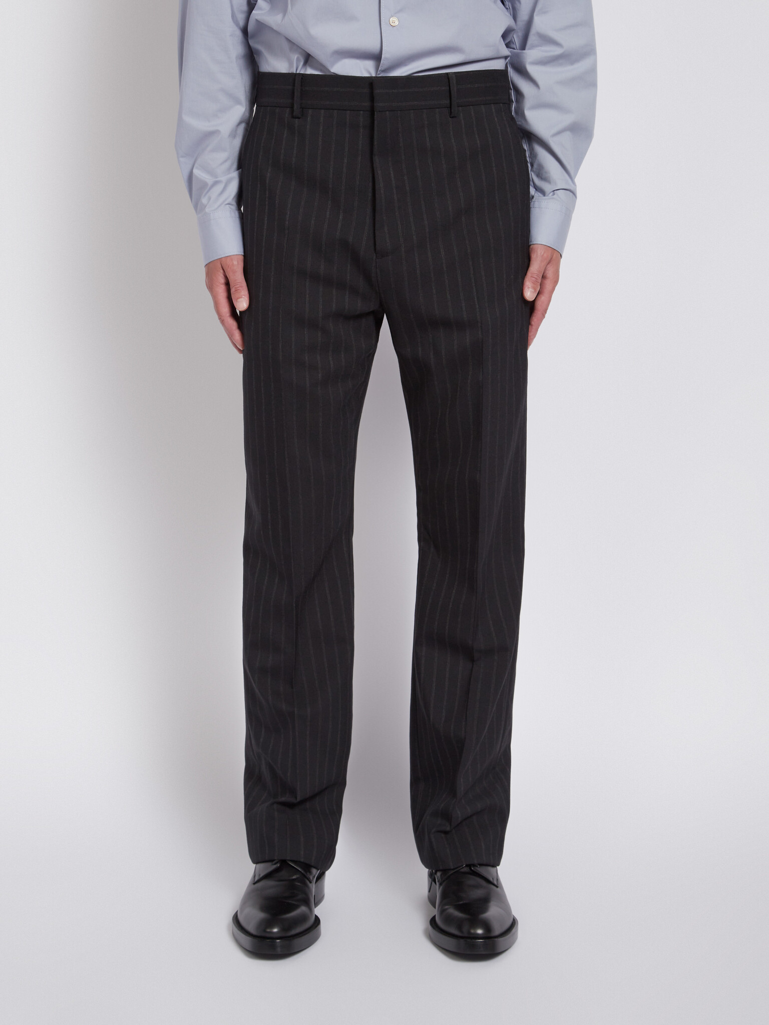 Women Black and White Striped Straight Pant - Black - Printed Pant -  Trousers - Bottomwear - Fabrika16