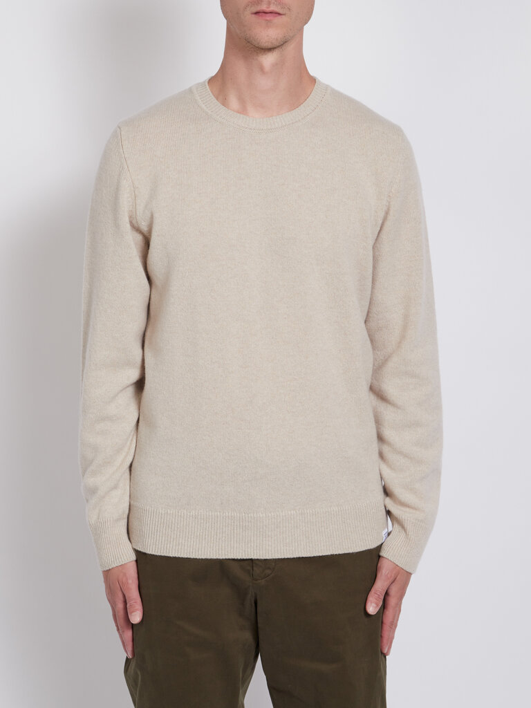 Norse Projects Beige Sigfred Merino Sweater