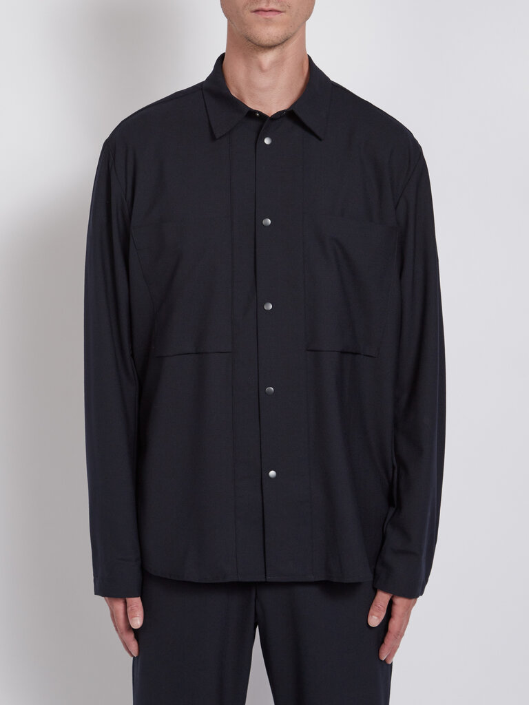 Norse Projects Navy Jens Cordura Overshirt