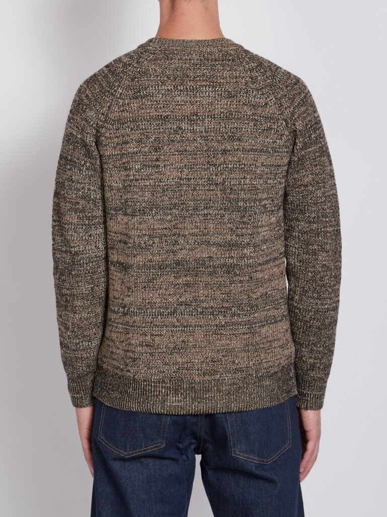 Norse Projects Brown Roald Knitted Sweater