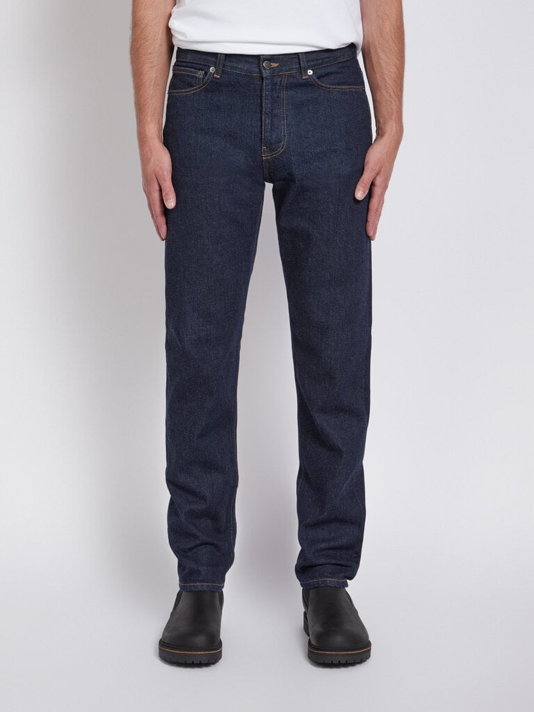 Sunspel Jeans Regular Fit Bleu Foncé