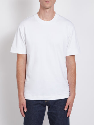 Sunspel White Heavy Jersey T-Shirt