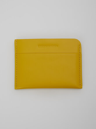 Dries Van Noten Canary Yellow Card Holder Dries Van Noten Canary Yellow Card Holder