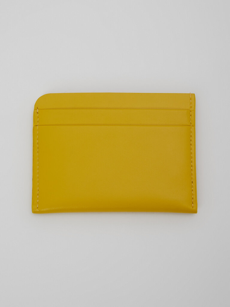 Dries Van Noten Canary Yellow Card Holder