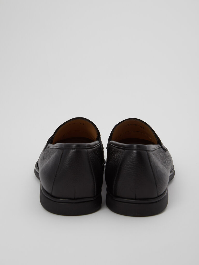Lancio Chaussures Cervo Loafer Noires