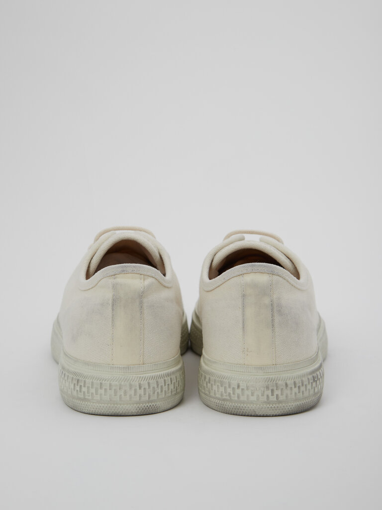 Acne Studios White Soft Tumbled Sneakers