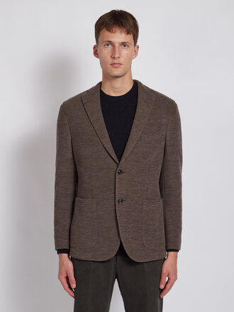 Boglioli Brown Mesh Jacket