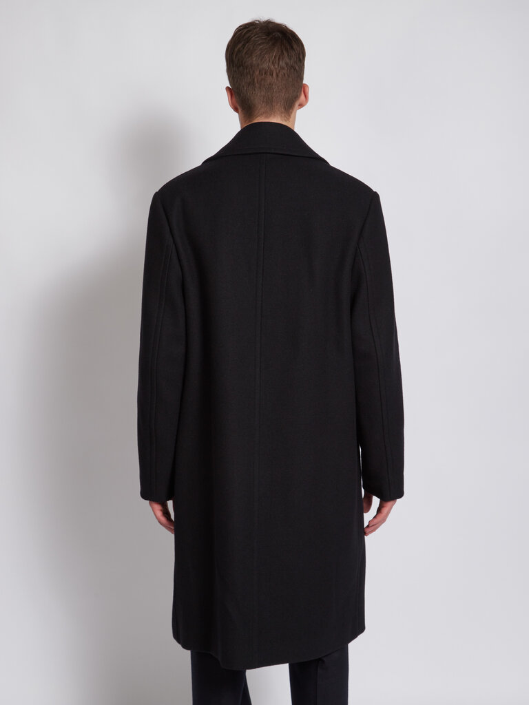 Dries Van Noten Black Raven Coat