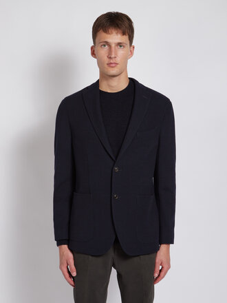 Boglioli Veste en Laine Marine