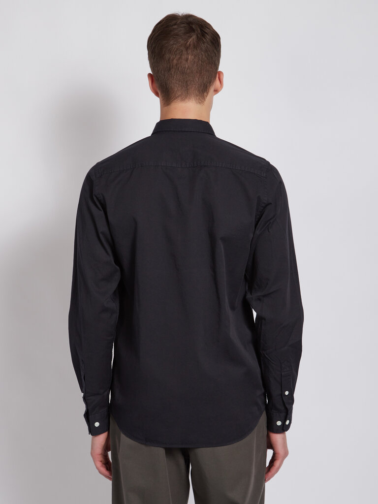 Norse Projects Dark Navy Anton Light Twill Shirt