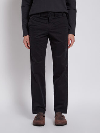 Norse Projects Black Aros Brushed Chino Pants