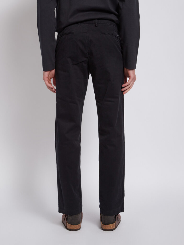 Norse Projects Black Aros Brushed Chino Pants