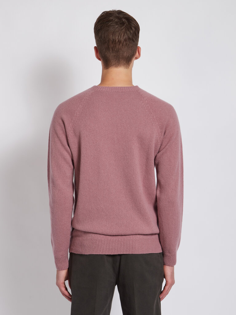 Sunspel Pink Wool Sweater