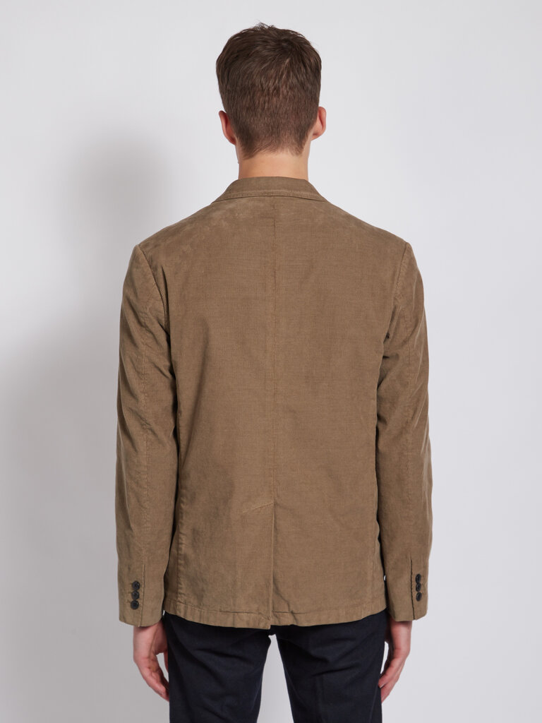 Sunspel Dark Stone Corduroy Blazer