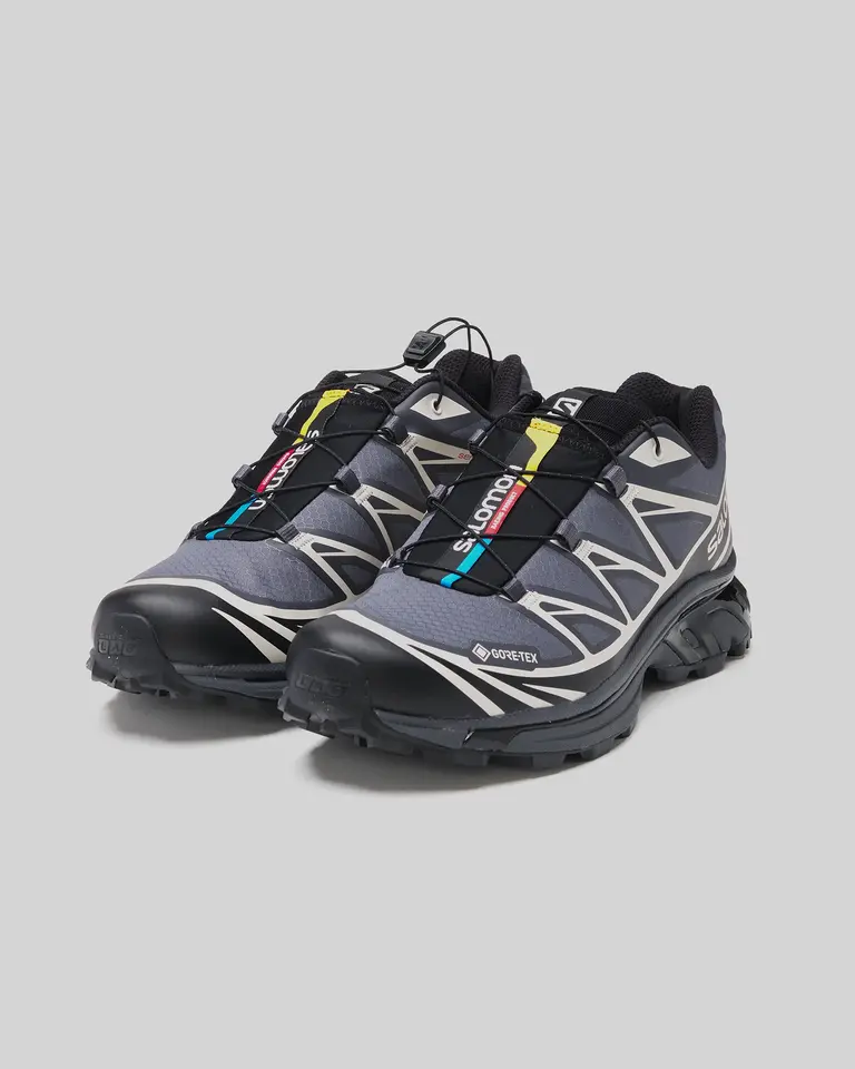 Salomon Advanced Black/Ebony/Lunar Rock XT-6 GTX Sneakers