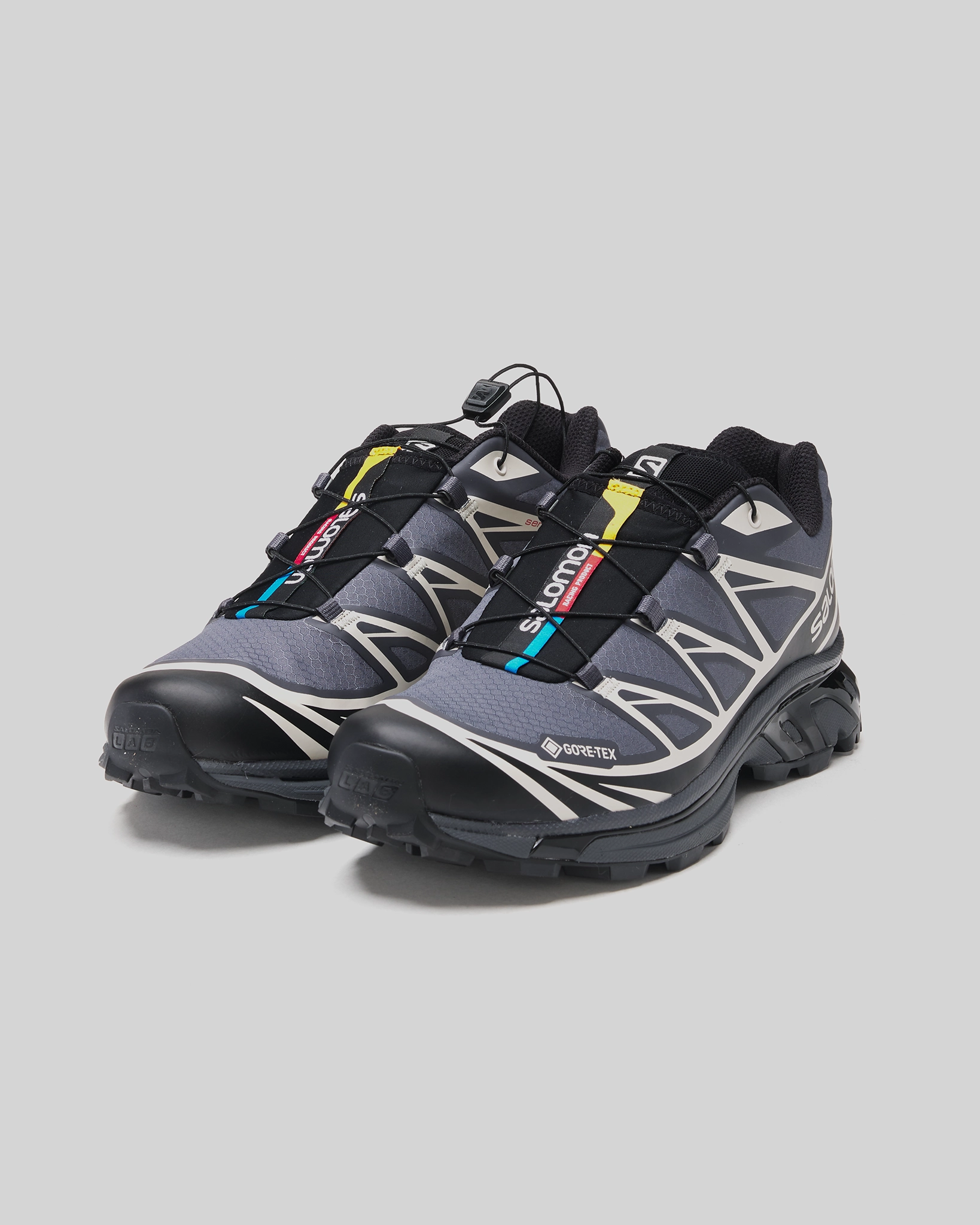 Salomon Advanced: Black/Ebony/Lunar Rock XT-6 GTX Sneakers