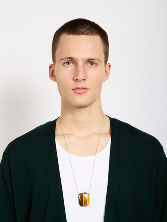 Dries Van Noten Collier Tiger-Eye