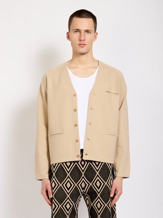 Dries Van Noten Cardigan Maik Beige Dries Van Noten Cardigan Maik Beige