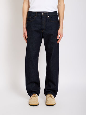 Dries Van Noten Indigo Panthero Bis Jeans