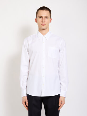Dries Van Noten White Corbino Shirt