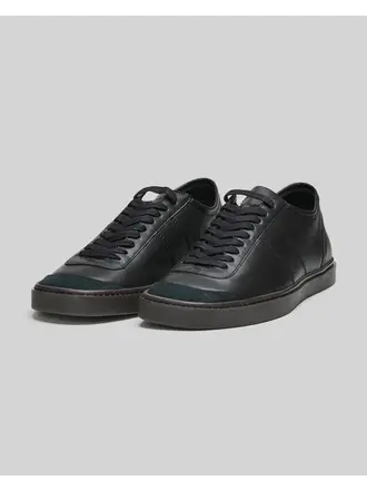 Lemaire Black Linoleum Trainers
