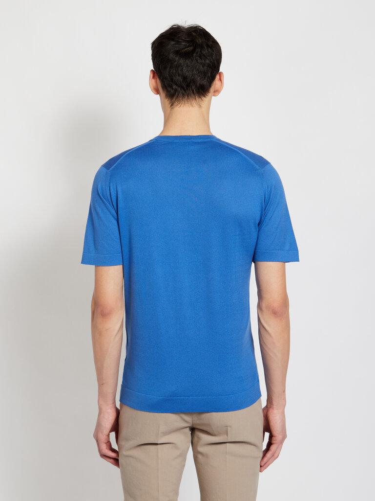John Smedley Blue Lorca T-Shirt