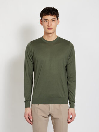 John Smedley Chandail Rowland Vert John Smedley Chandail Rowland Vert