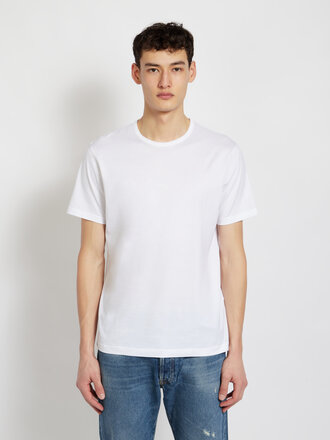 Sunspel White Crewneck T-Shirt