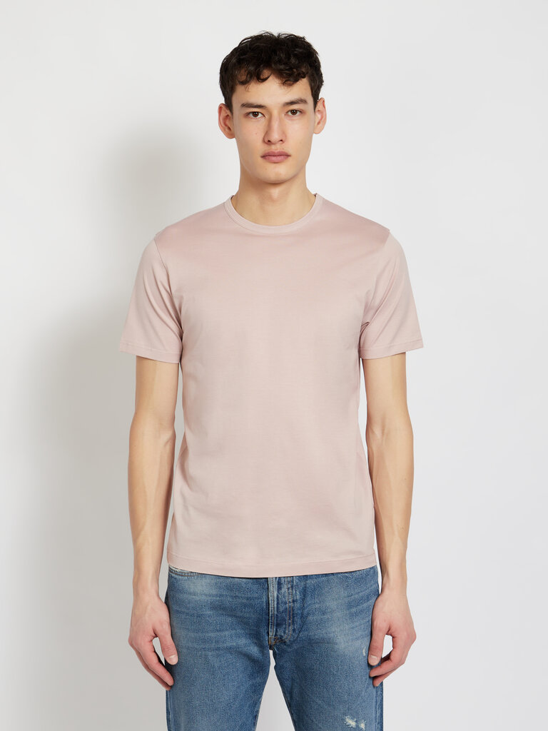 Sunspel Light Pink Classic T-Shirt