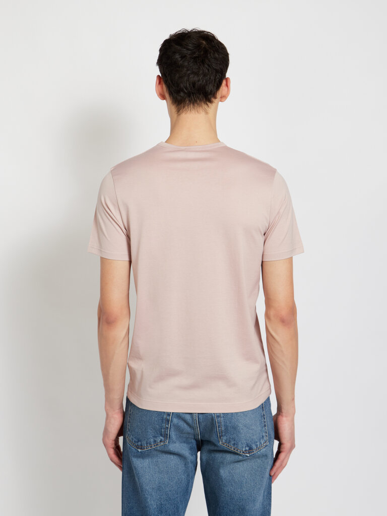 Sunspel T-Shirt Classique Rose Pâle