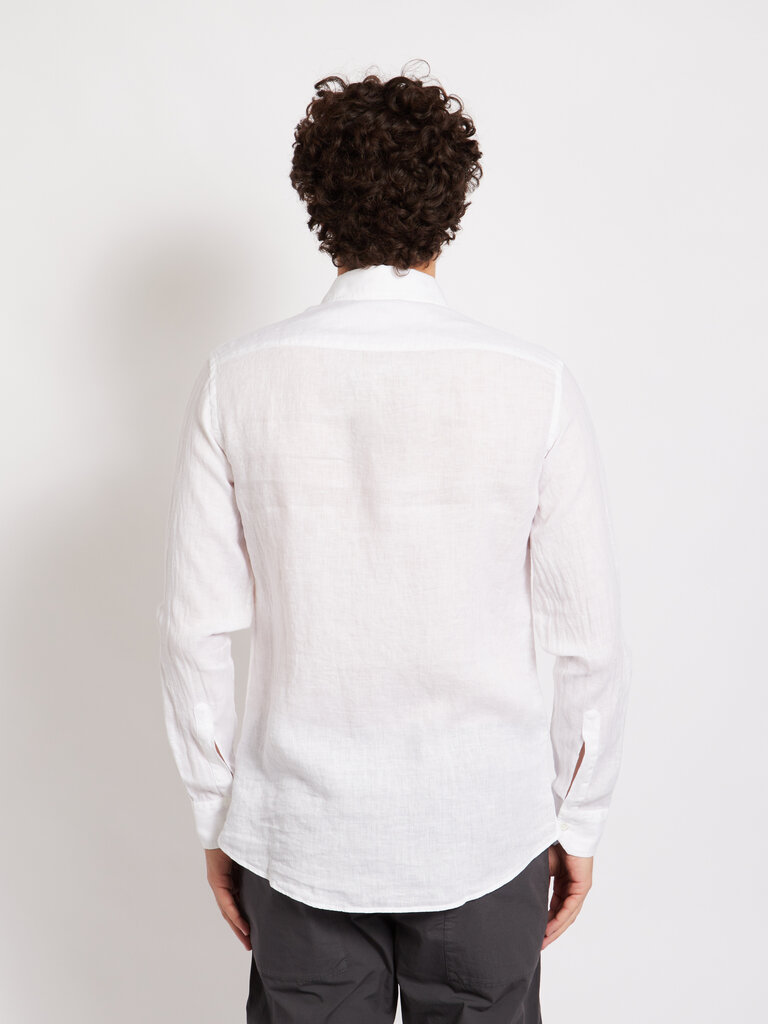 Barena White Surian Telino Shirt