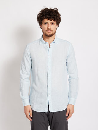 Barena Blue Surian Telino Shirt