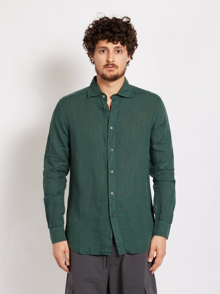 Barena Green Surian Telino Shirt