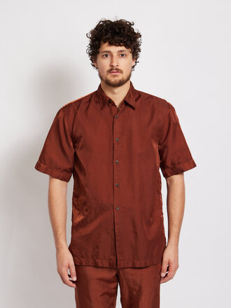 Dries Van Noten Rust Cassidye Shirt