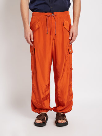 Dries Van Noten Rust Pentin Cargo Pants