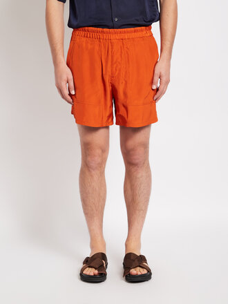 Dries Van Noten Rust Pooles Shorts