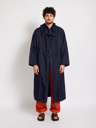 Dries Van Noten Blue Voxbury Parka Dries Van Noten Blue Voxbury Parka