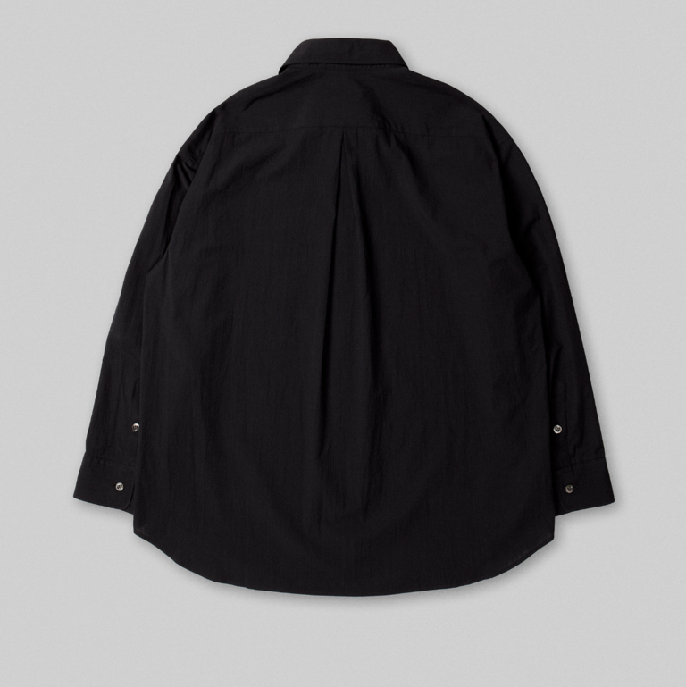 Arpenteur Black Cotton Shirt