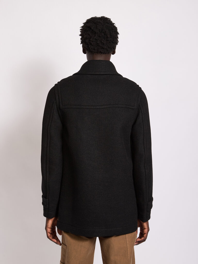 Dries Van Noten Black Ranner Coat