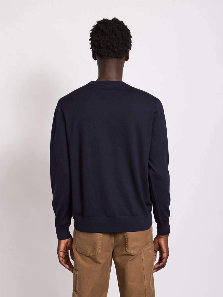 Dries Van Noten Chandail Muchi Marine
