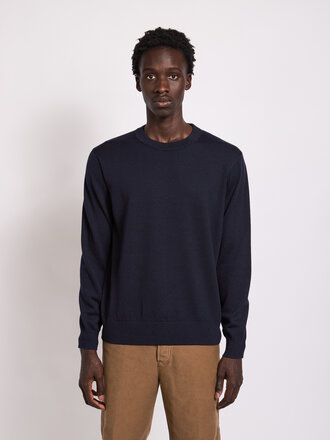 Dries Van Noten Chandail Muchi Marine Dries Van Noten Chandail Muchi Marine