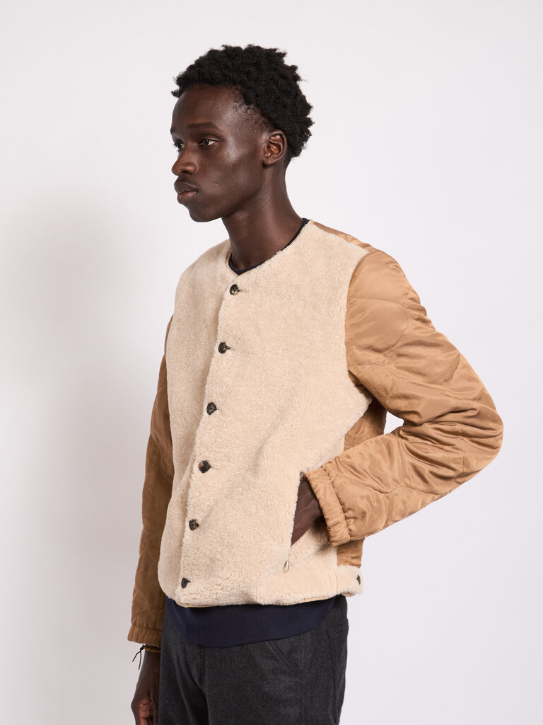 Dries Van Noten Veste Vitson Crème