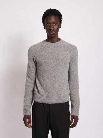 Dries Van Noten Chandail Melbourne Gris Chiné Dries Van Noten Chandail Melbourne Gris Chiné